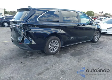 2025 Toyota Sienna Le из США, поврежденный, VIN 5TDKRKEC1SS227386